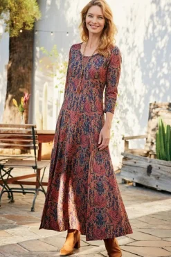 Hot Soft Surroundings Alcott Dress MultiFloral