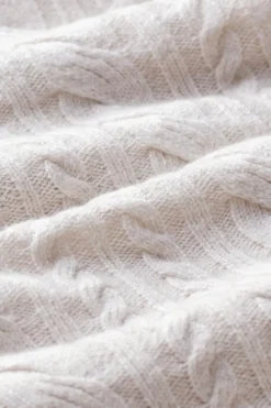 Hot Soft Surroundings Alena Cable Sweater Tunic