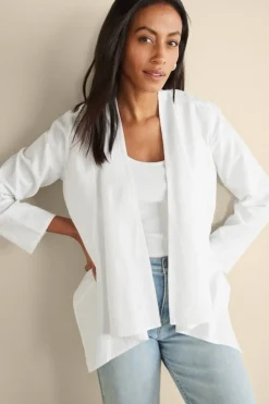 Sale Soft Surroundings Alicante Linen Blend Topper Black