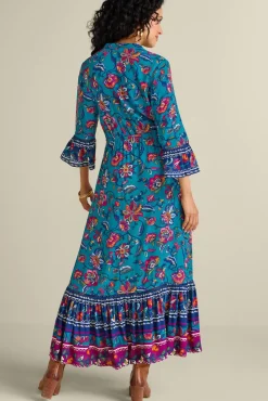 Clearance Soft Surroundings Allene Maxi Dress SophiaFloral&Border