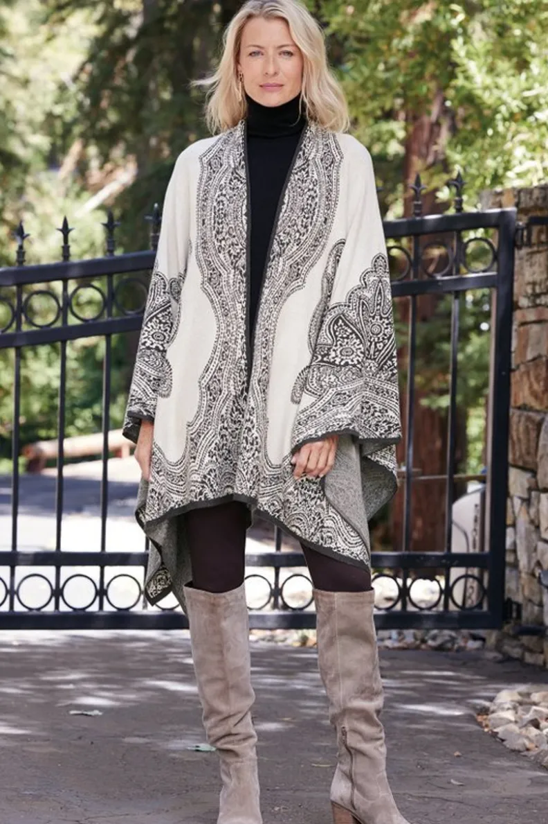 Discount Soft Surroundings Amedeo Wrap Ecru