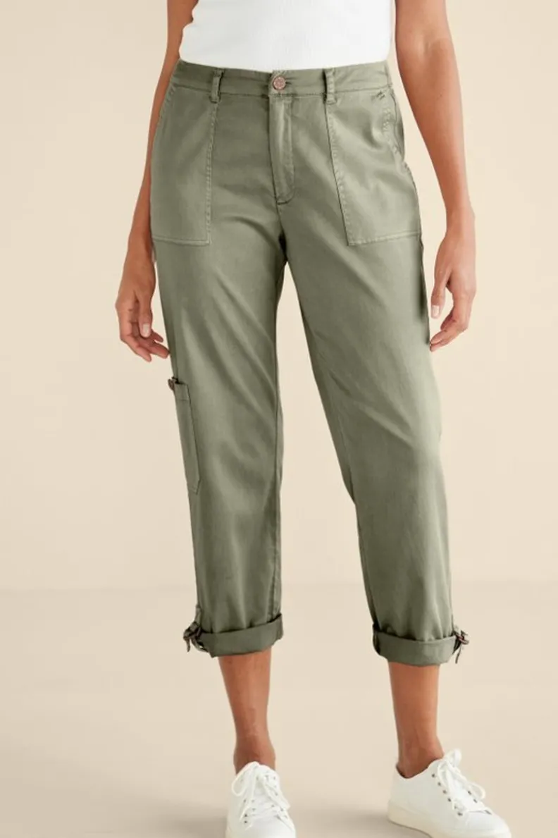 New Soft Surroundings Antigua Convertible Crop Pants
