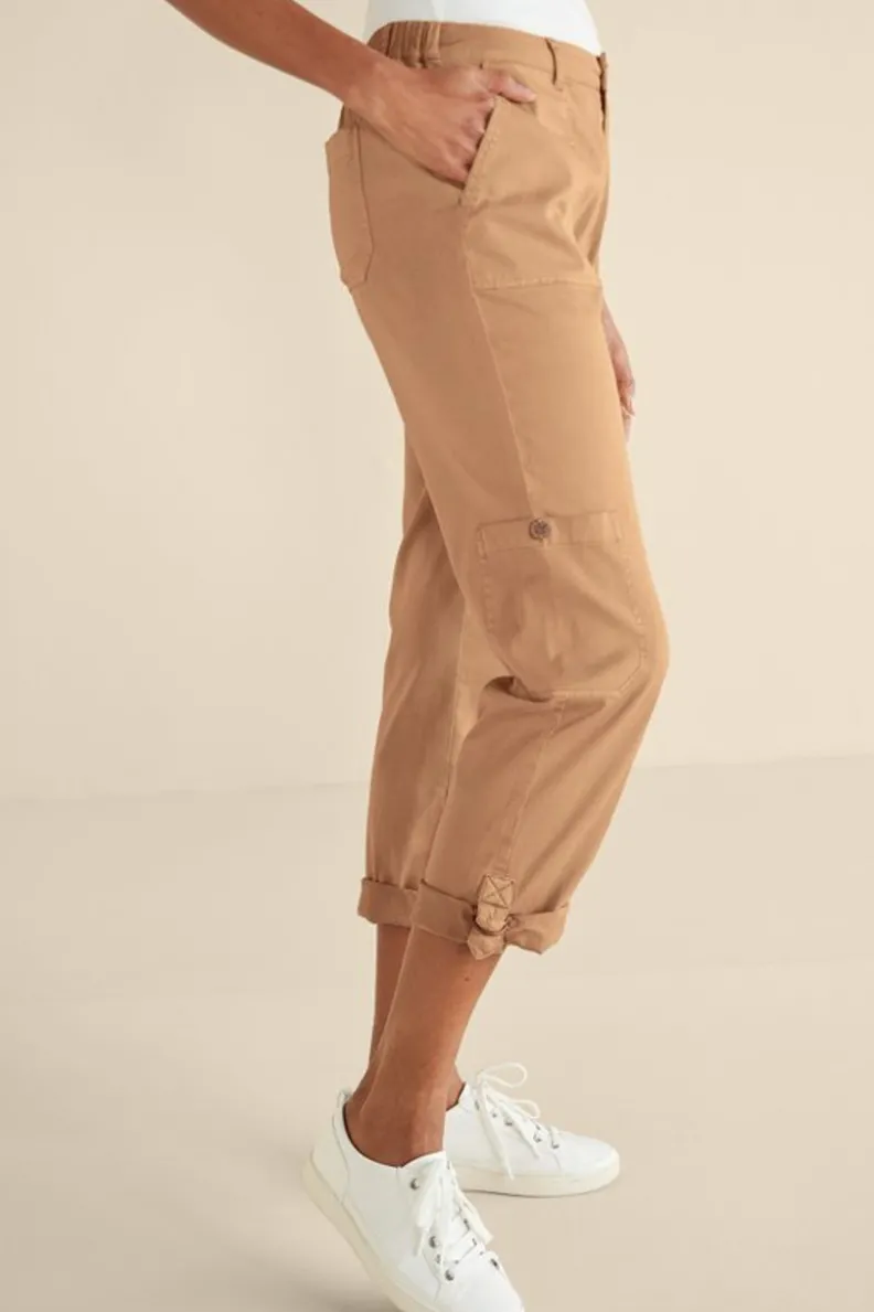 New Soft Surroundings Antigua Convertible Crop Pants