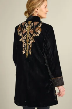 Outlet Soft Surroundings Antoinette Jacket Black