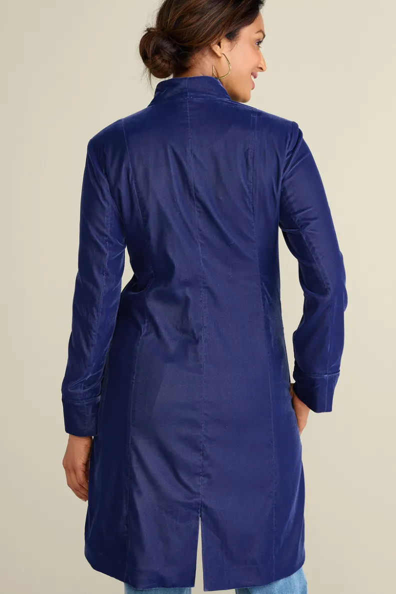 Hot Soft Surroundings Aria Velvet Jacket