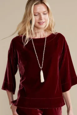 Best Soft Surroundings Aria Velvet Top