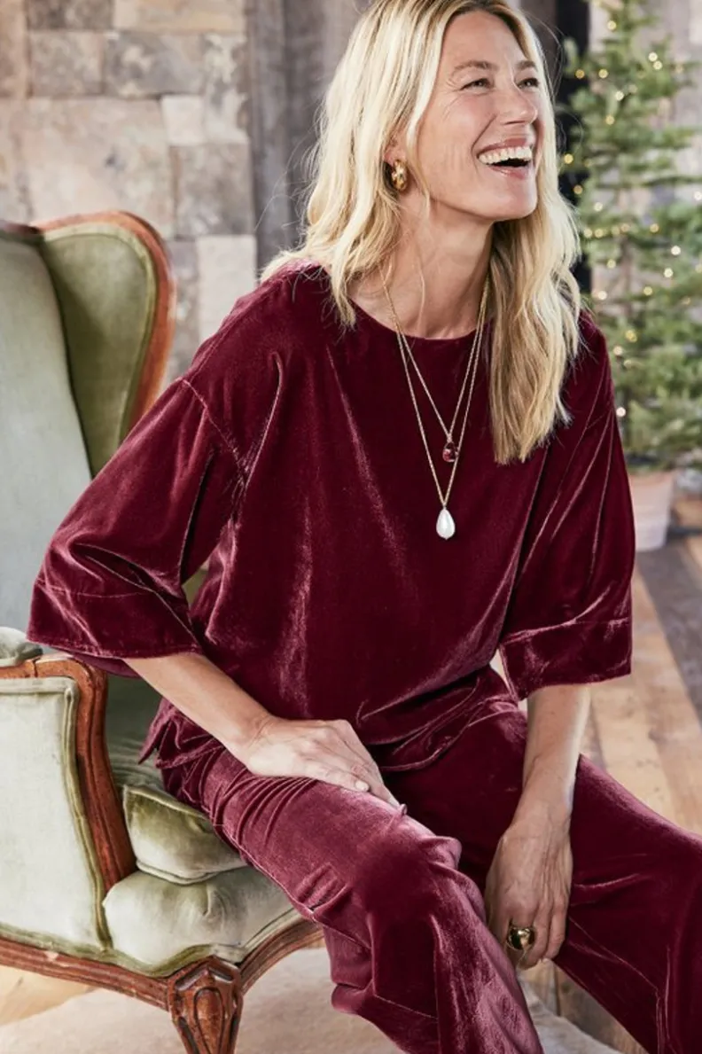 Best Soft Surroundings Aria Velvet Top