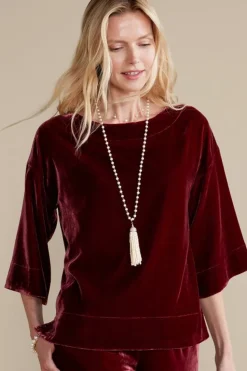 Best Soft Surroundings Aria Velvet Top