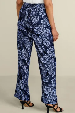 Online Soft Surroundings Aria Velvet Wide Leg Pants