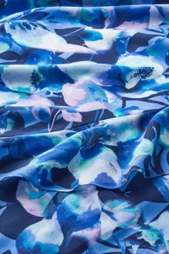 Discount Soft Surroundings Ashlyn Maxi Dress PurpleFloral