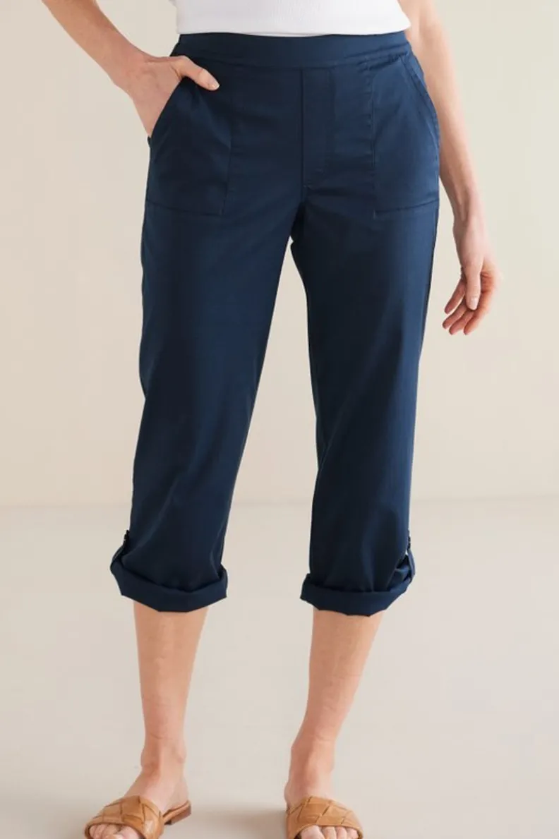 Discount Soft Surroundings Barbados Convertible Crop Pants