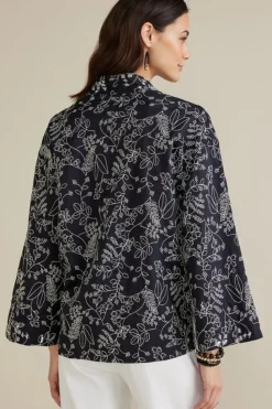 Discount Soft Surroundings Beatrix Topper Black