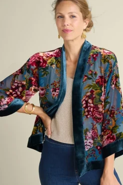 Discount Soft Surroundings Bercy Velvet Topper RoseGardenBurnout