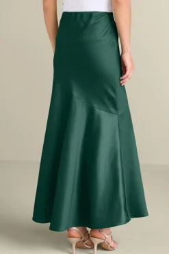 Best Soft Surroundings Blaise Satin Skirt