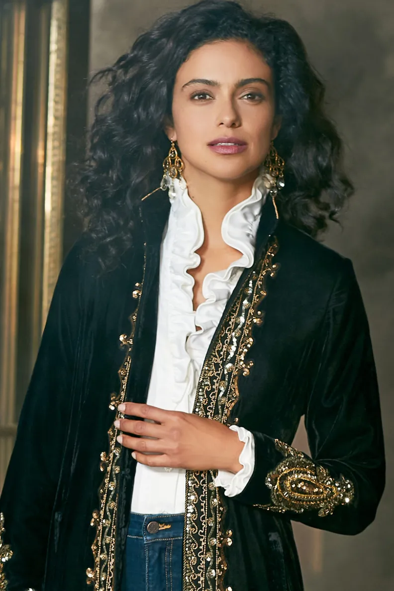 Discount Soft Surroundings Boleyn Shirt White