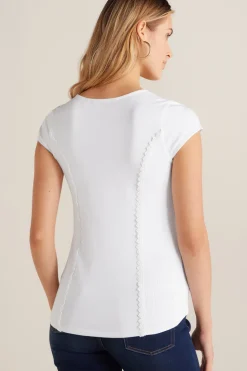 Online Soft Surroundings Breelyn Top White