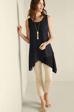 Sale Soft Surroundings Celine Tunic I IvoryPearl
