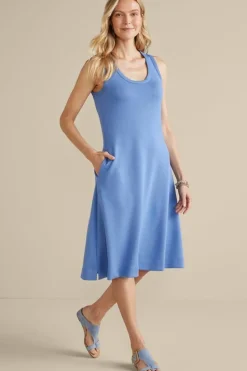 New Soft Surroundings Ceri Knit Midi Dress