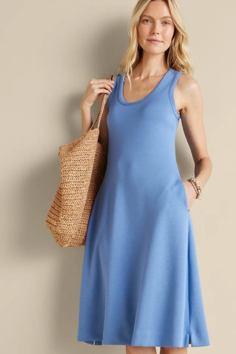 New Soft Surroundings Ceri Knit Midi Dress