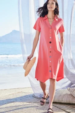 Best Soft Surroundings Danielle Button Dress