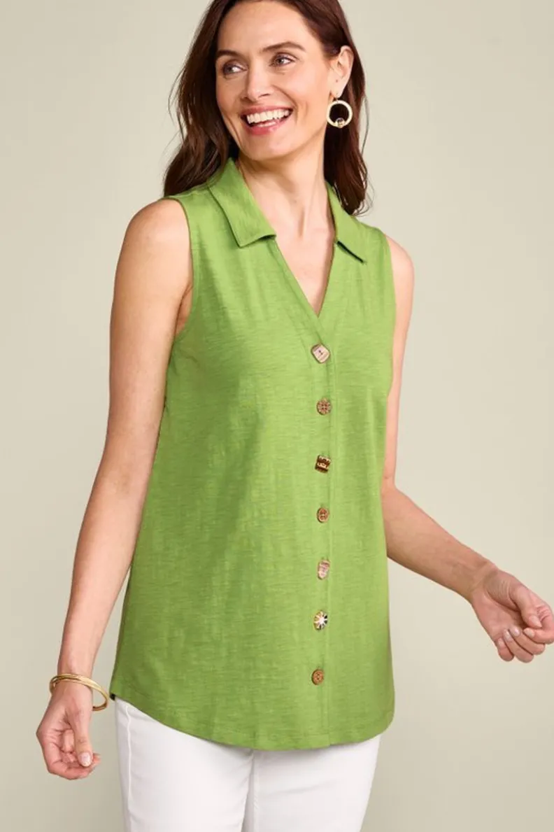 New Soft Surroundings Danielle Sleeveless Tunic