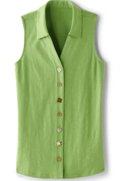 New Soft Surroundings Danielle Sleeveless Tunic