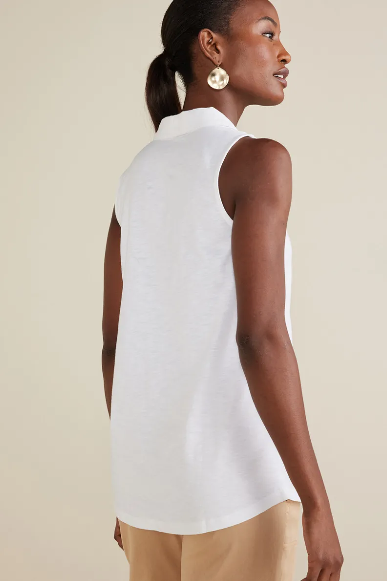 New Soft Surroundings Danielle Sleeveless Tunic