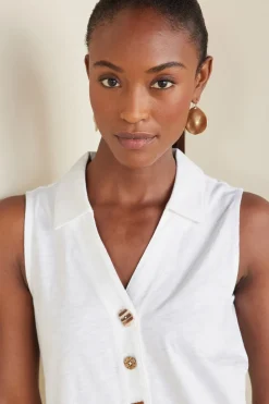 New Soft Surroundings Danielle Sleeveless Tunic