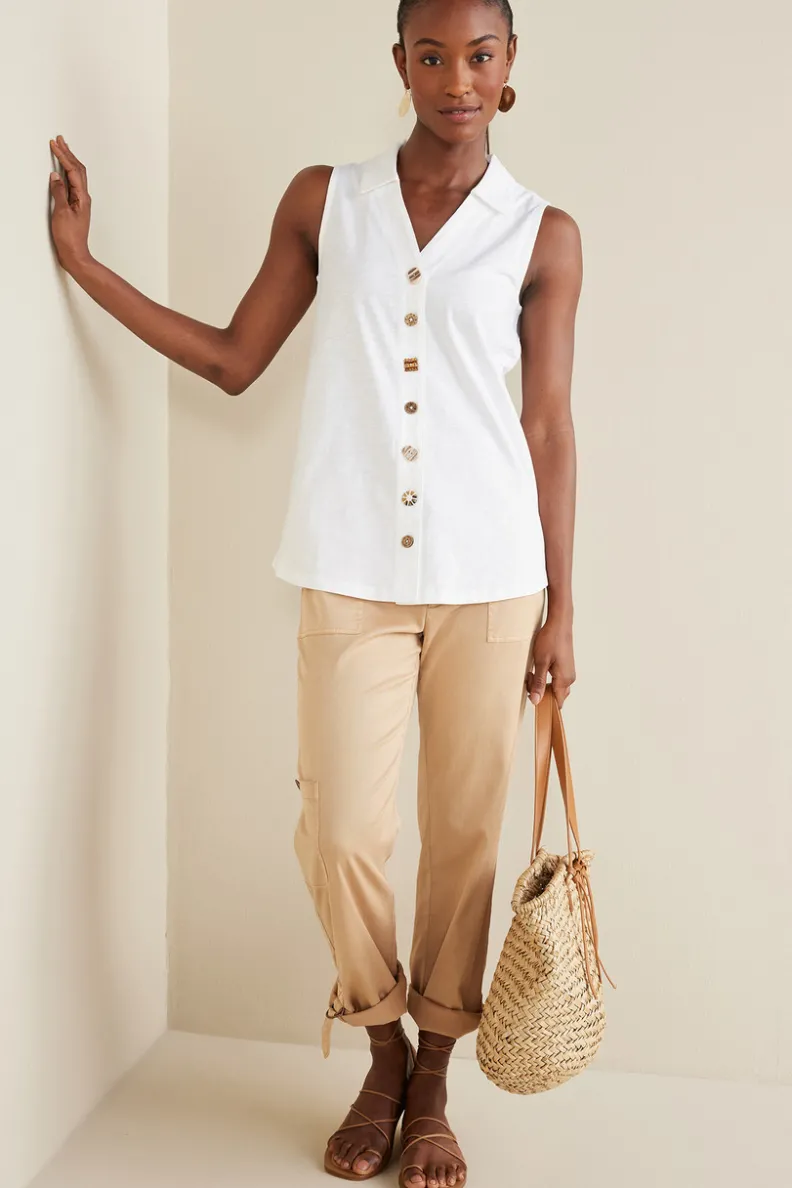 New Soft Surroundings Danielle Sleeveless Tunic