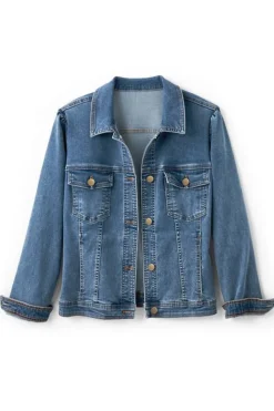 Clearance Soft Surroundings Diana Shapely Denim Jacket