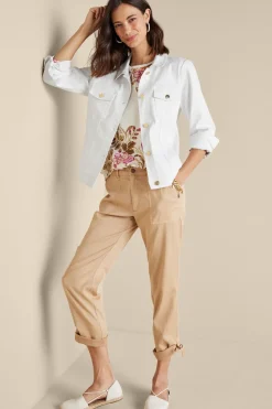 Clearance Soft Surroundings Diana Shapely Denim Jacket