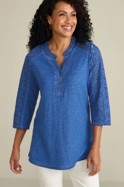 Discount Soft Surroundings Draco Tunic CoastalBlue