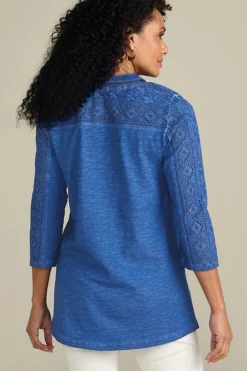 Discount Soft Surroundings Draco Tunic CoastalBlue