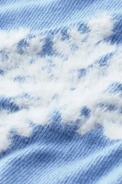 Discount Soft Surroundings Draya Eyelash Sweater Snowflake