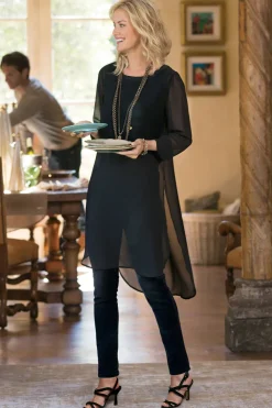 Sale Soft Surroundings Elegance Tunic Black