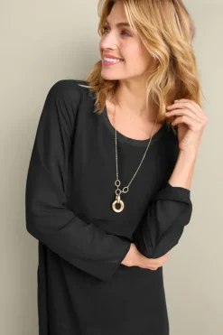 Sale Soft Surroundings Elegance Tunic Black