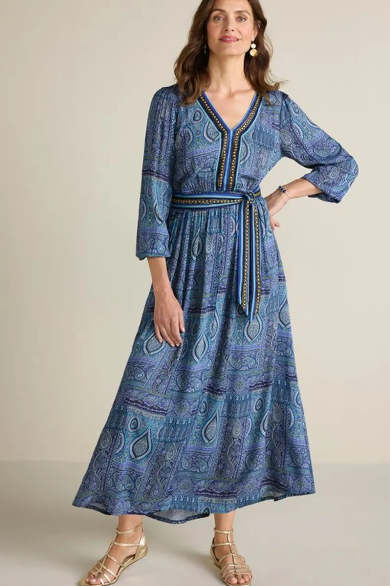 Online Soft Surroundings Eugenie Maxi Dress AzoresScarf