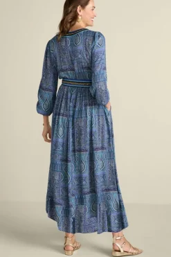 Online Soft Surroundings Eugenie Maxi Dress AzoresScarf