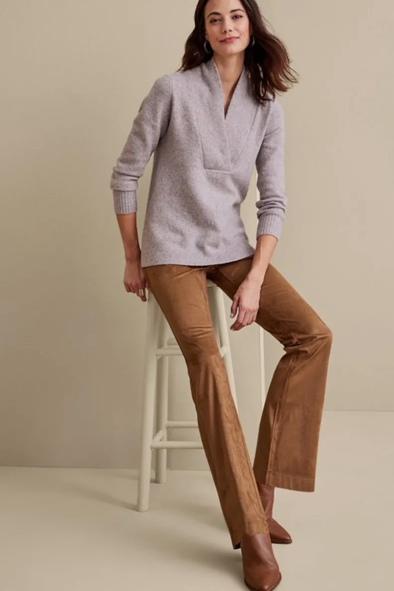 Best Soft Surroundings Faux Suede Bootcut Pants