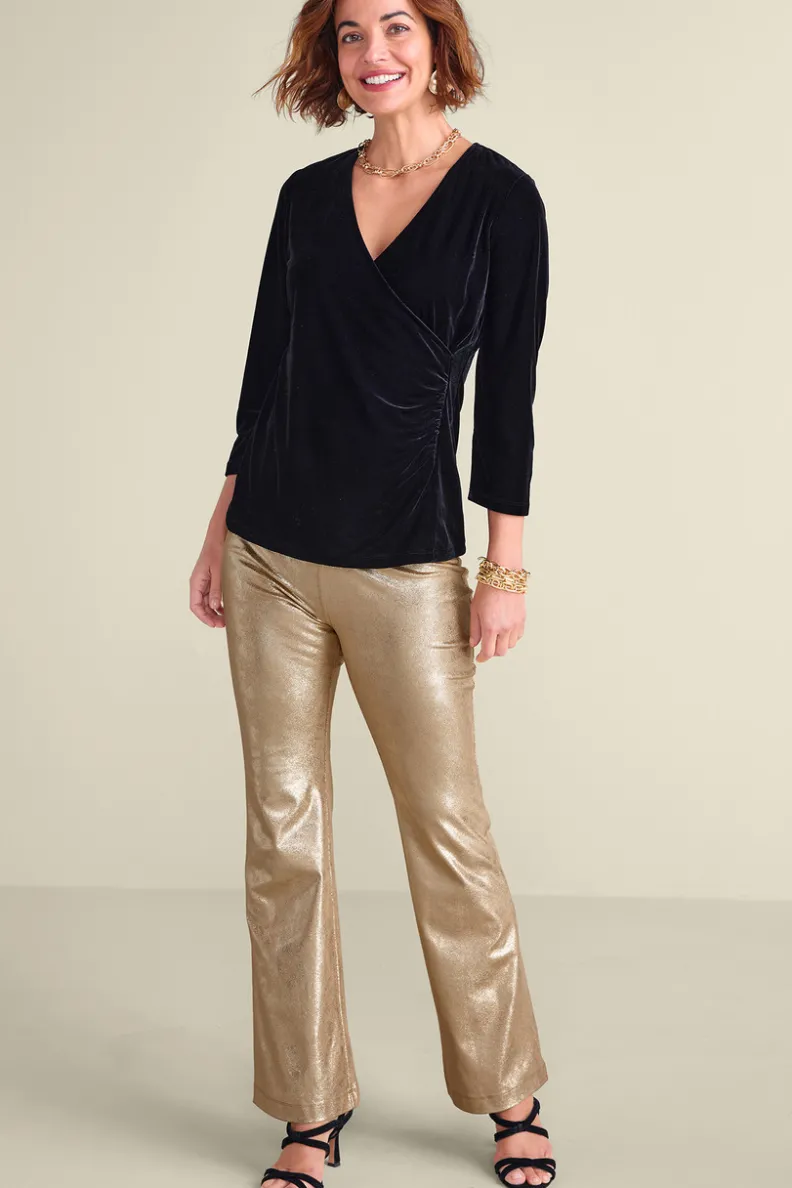 Best Soft Surroundings Faux Suede Bootcut Pants