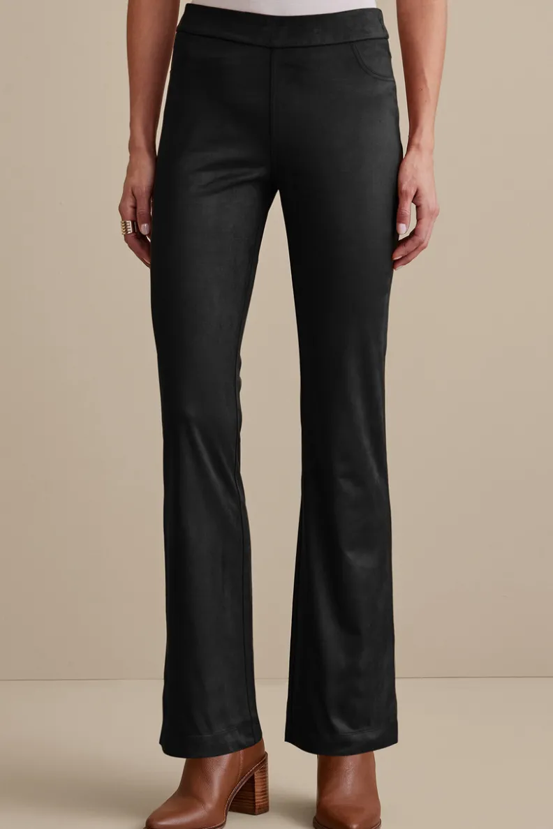 Best Soft Surroundings Faux Suede Bootcut Pants