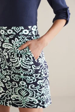 Online Soft Surroundings Fina French Terry Skort JaipurScarf