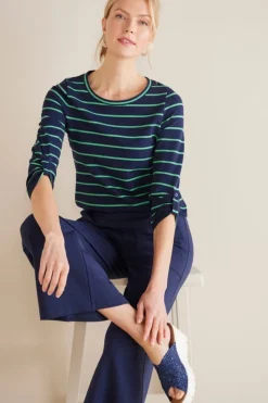 Fashion Soft Surroundings Fina French Terry Tee