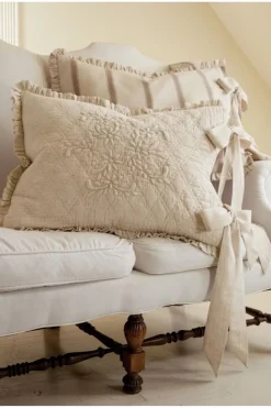 Clearance Soft Surroundings French Market Bed Sham Natural