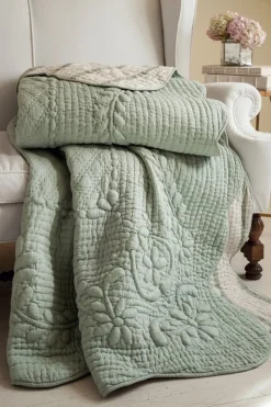 Discount Soft Surroundings French Market Quilt Natural