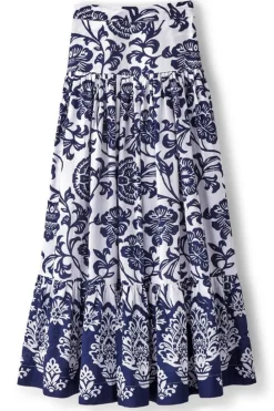 Fashion Soft Surroundings Gia Maxi Skirt FijiFloral