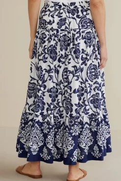 Fashion Soft Surroundings Gia Maxi Skirt FijiFloral