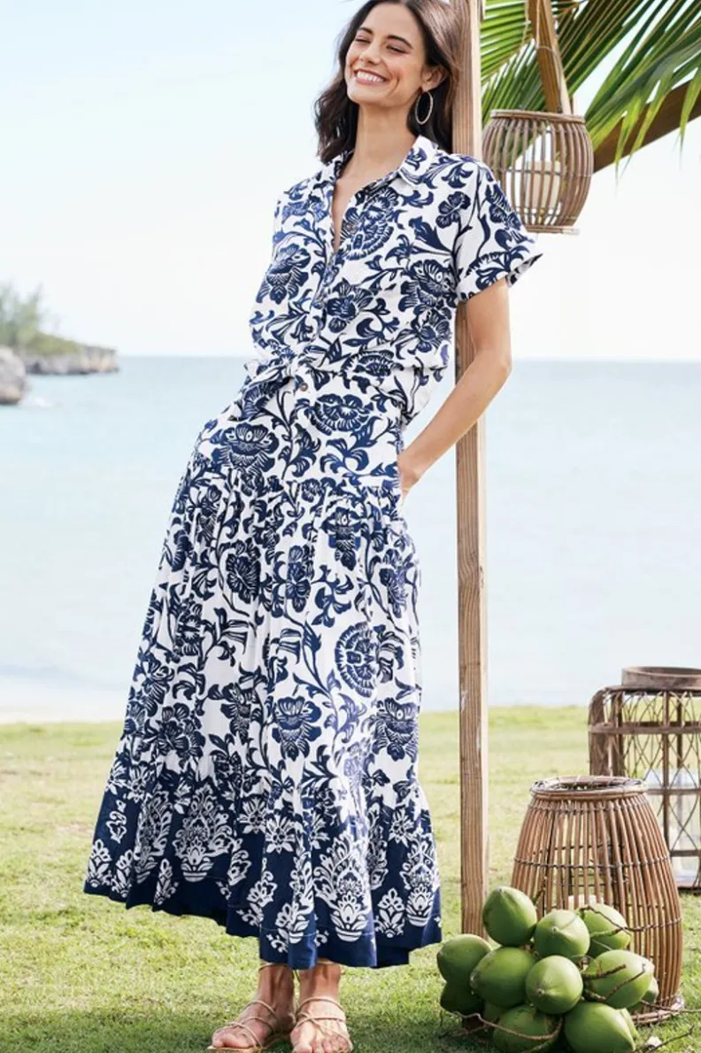 Sale Soft Surroundings Gia Top FijiFloral