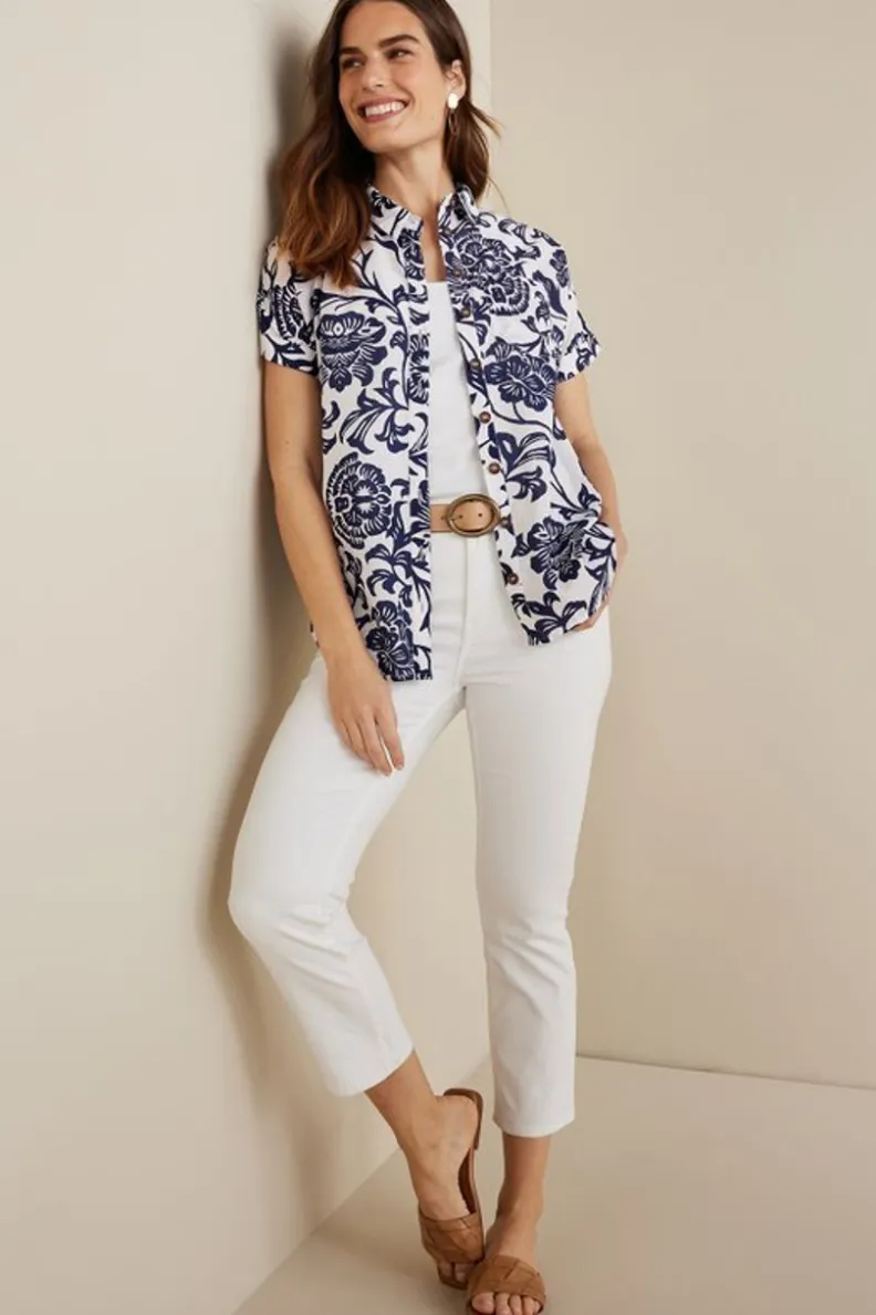 Sale Soft Surroundings Gia Top FijiFloral