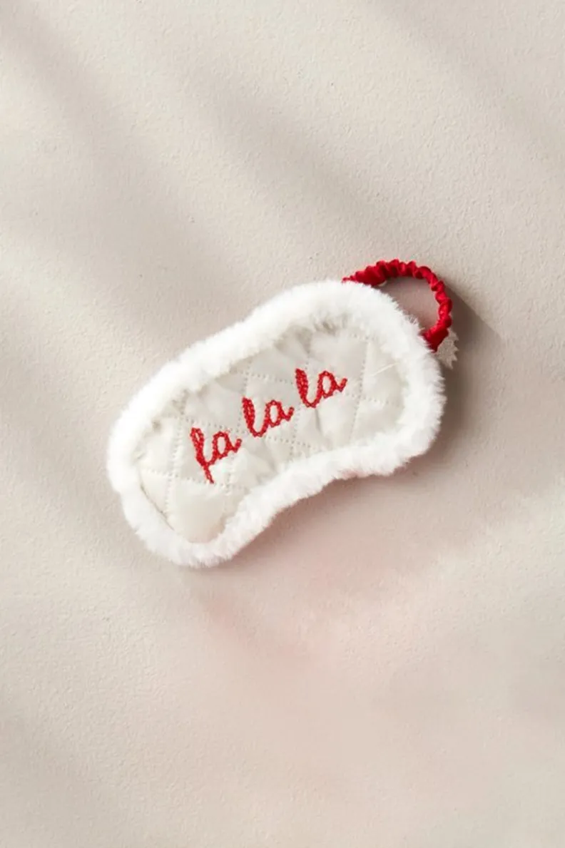 Clearance Soft Surroundings Holly Jolly Mask Gift Set White